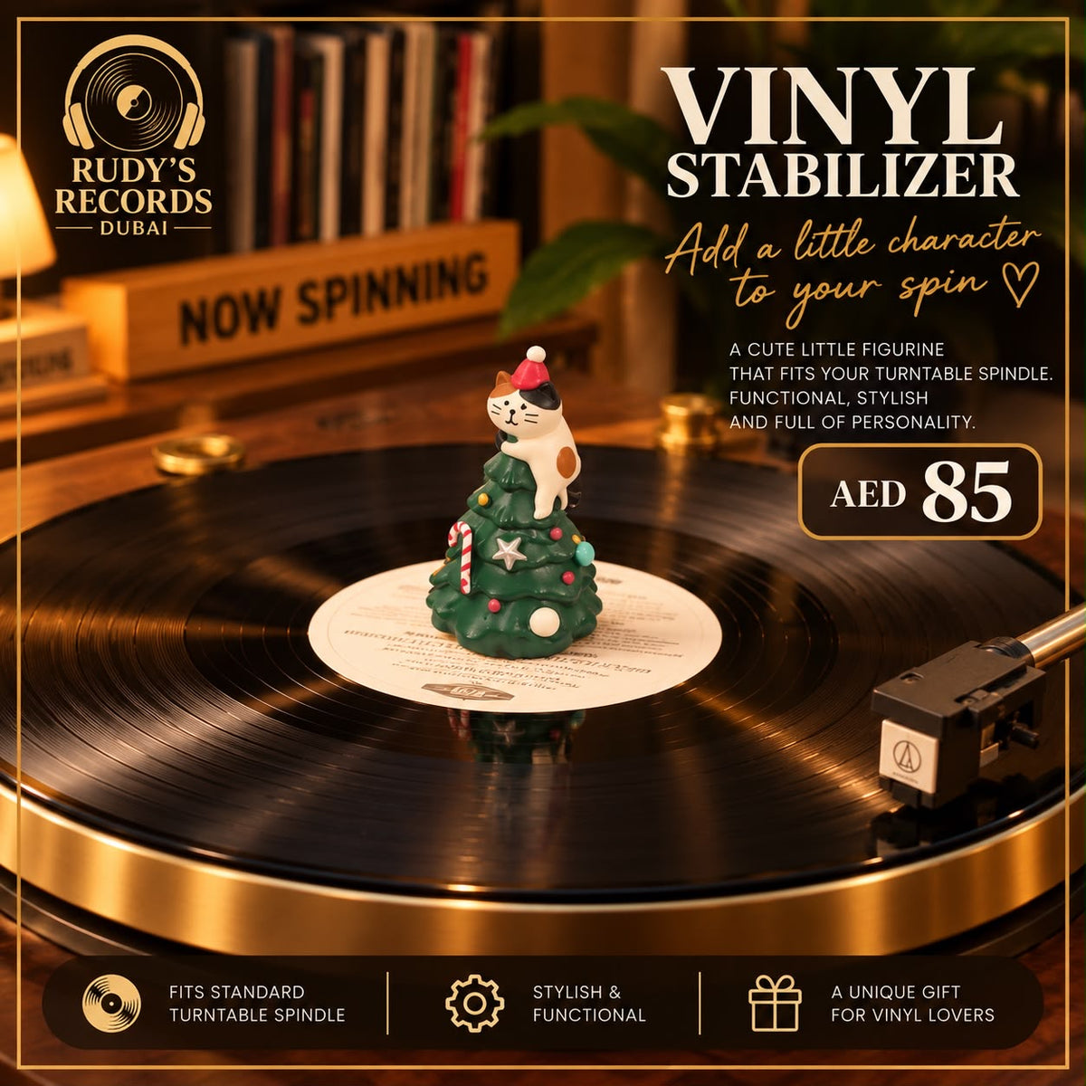 Vinyl Stabilizer : Add a little character to your spin