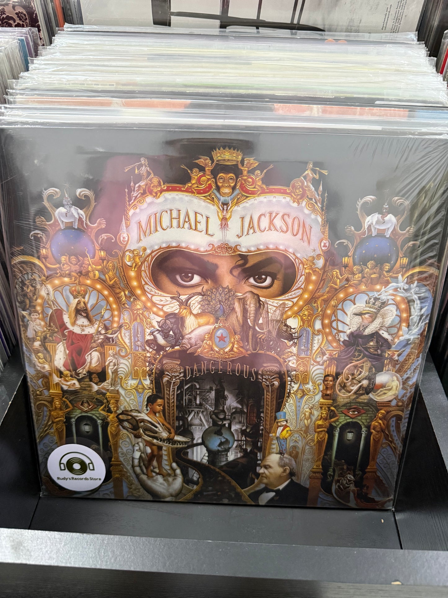Michael Jackson Dangerous Vinyl (NM)