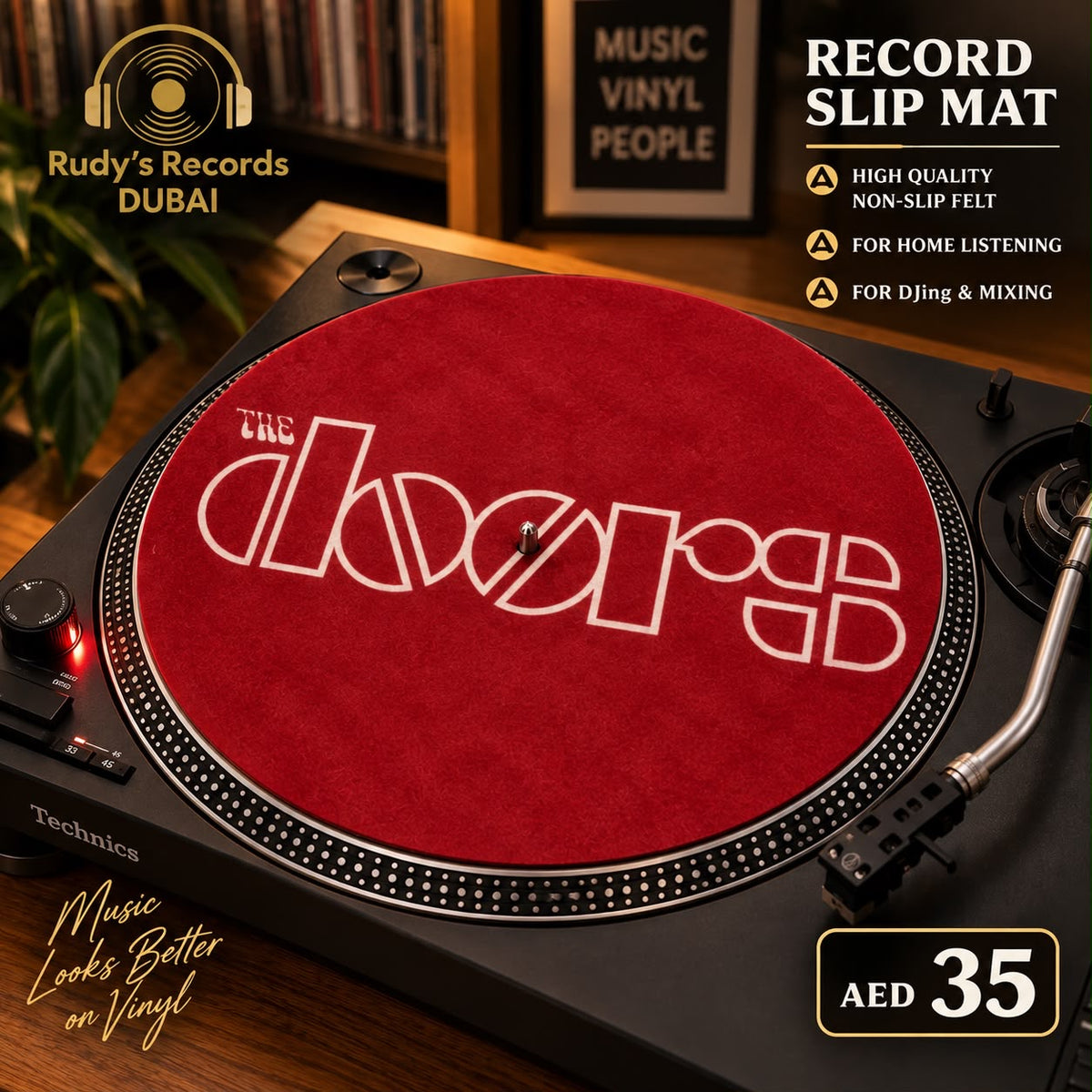 The Doors Record Slip Mat