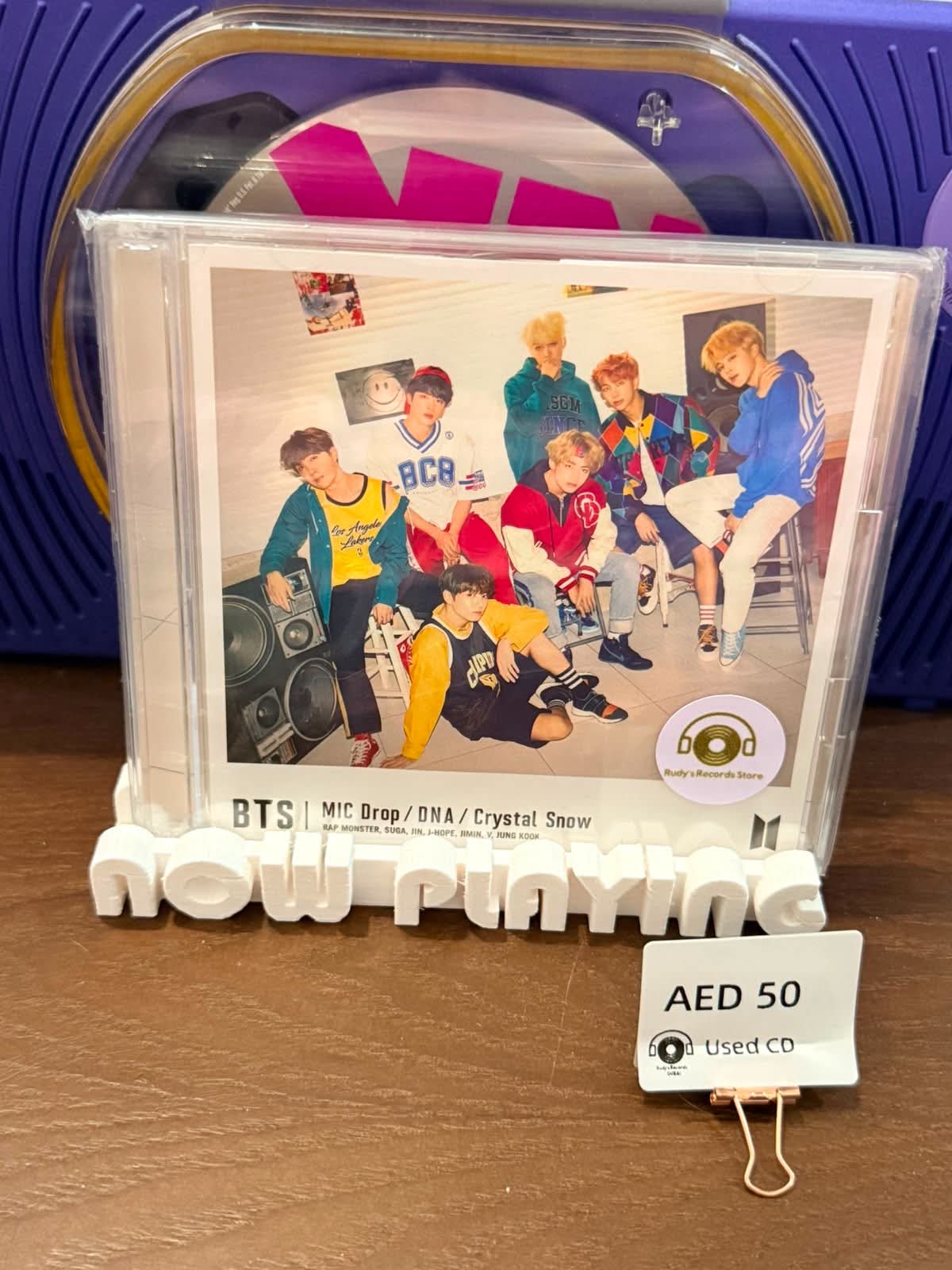 MIC Drop / DNA / Crystal Snow - BTS