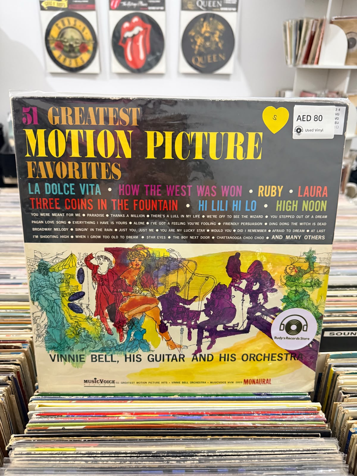 51 Greatest Motion Picture Favorites | Vinnie Bell, His Guitar and His Orchestra