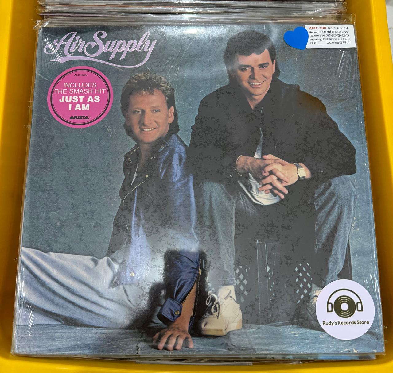 Air Supply - Includes the Smash Hit, Just as I am